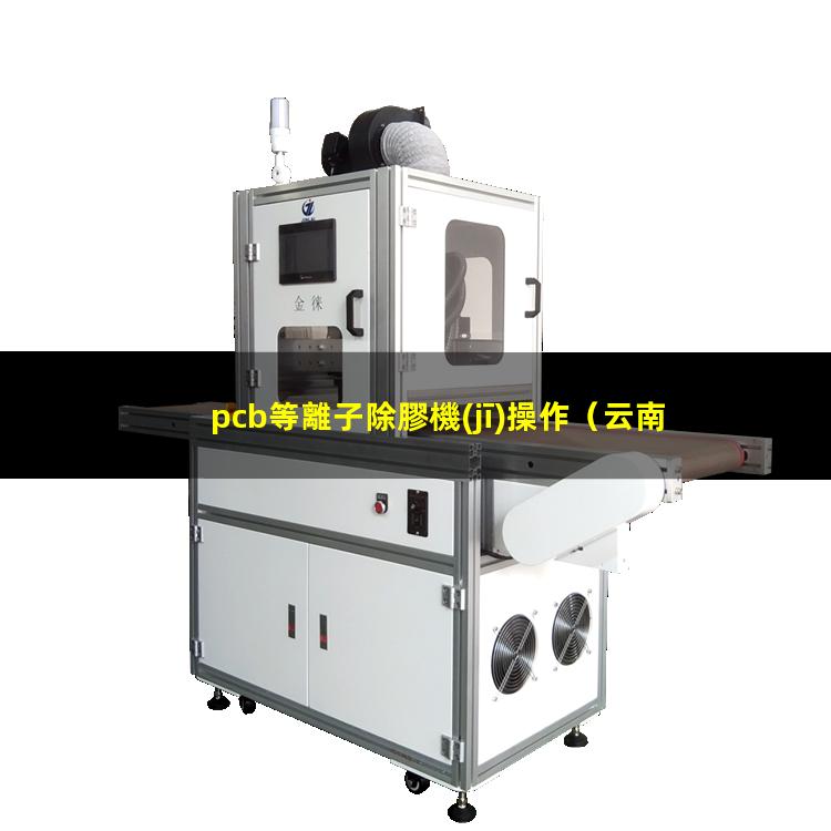 pcb等離子除膠機(jī)操作