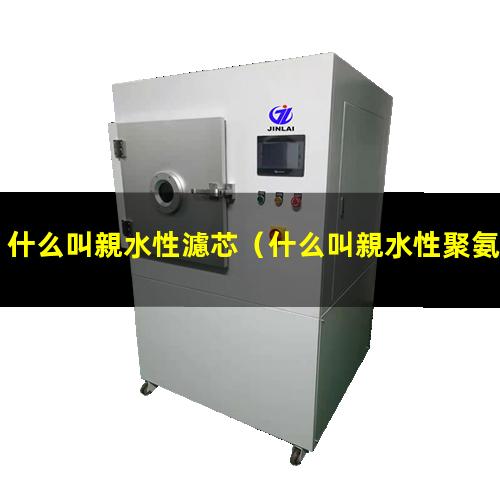 什么叫親水性濾芯