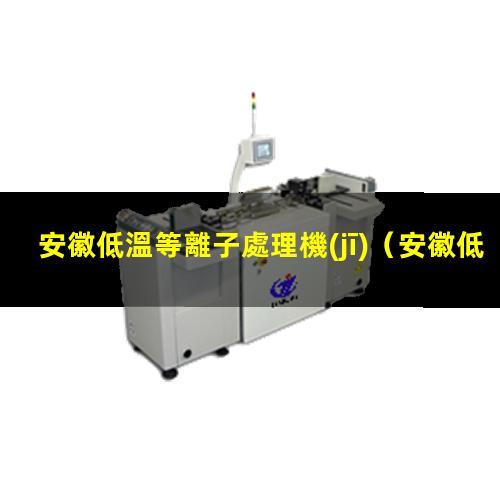 安徽低溫等離子處理機(jī)