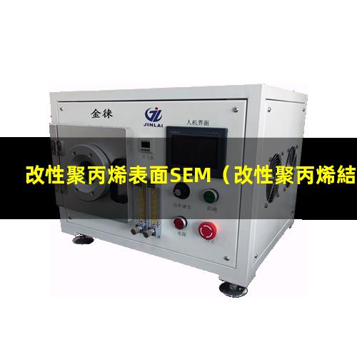 改性聚丙烯表面SEM（改性聚丙烯結晶表面白點）
