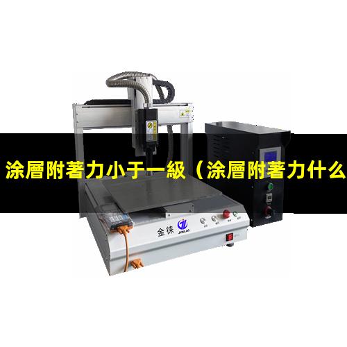 涂層附著力小于一級
