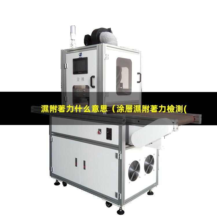 濕附著力什么意思