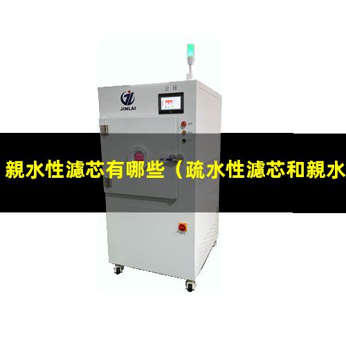 親水性濾芯有哪些