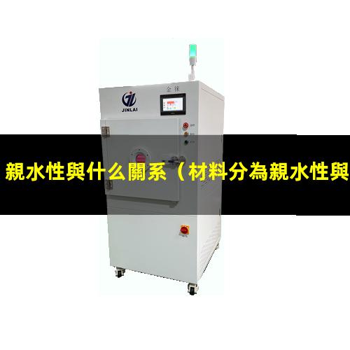親水性與什么關系