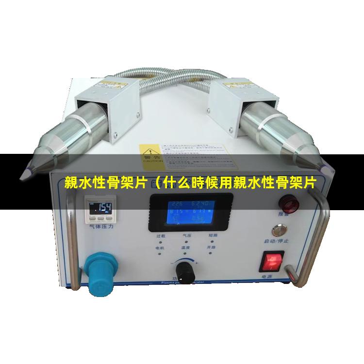 親水性骨架片