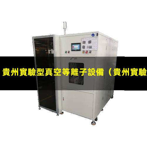 貴州實驗型真空等離子設備
