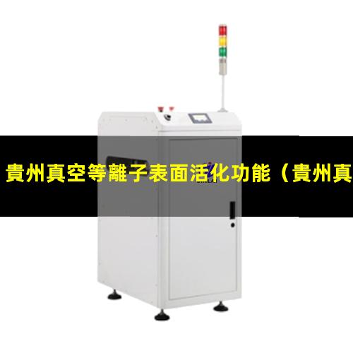 貴州真空等離子表面活化功能