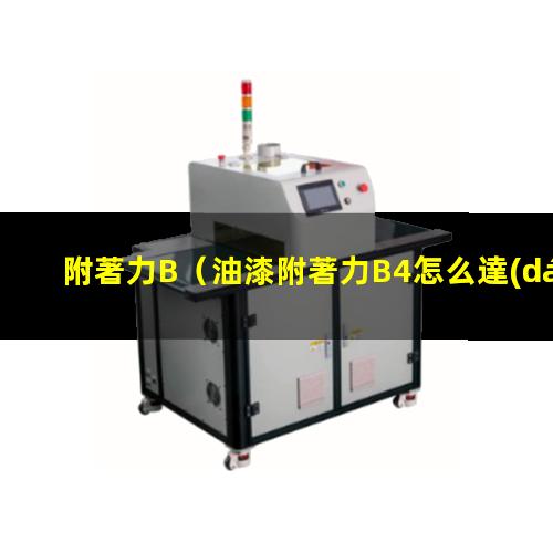 附著力B